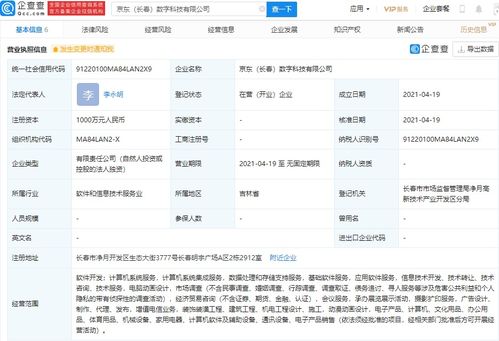 京東關(guān)聯(lián)企業(yè)布局?jǐn)?shù)字科技新賽道，跨界融合動(dòng)漫與軟件服務(wù)
